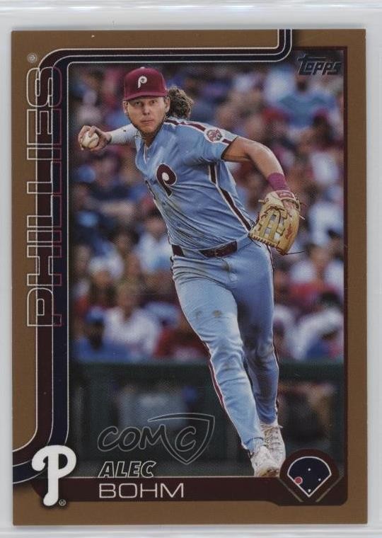 Alec Bohm 2025 Topps #7 Gold /2025 Price Guide - Sports Card Investor
