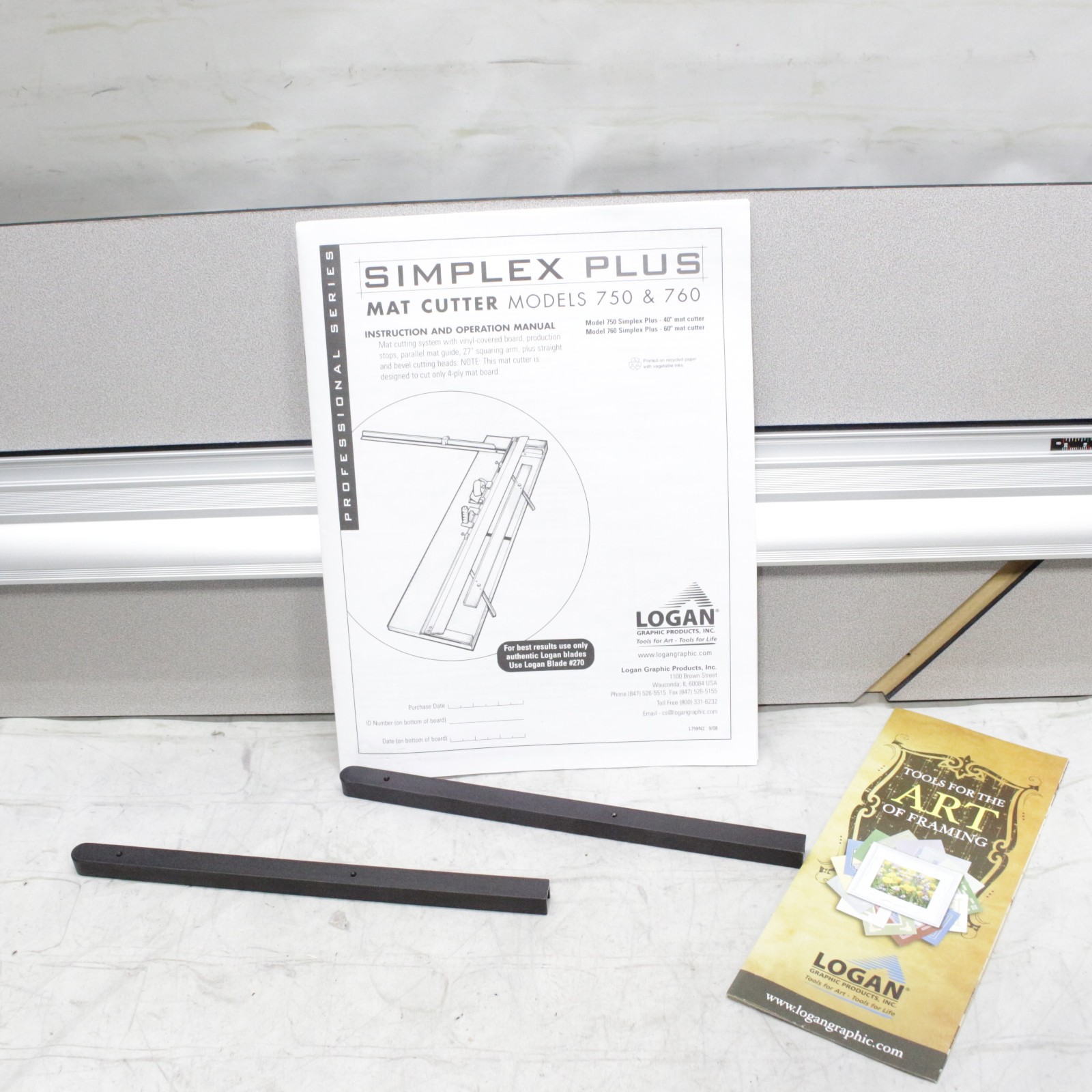 LOGAN Simplex Plus Model 750 Professional Series 40"  Mat Cutter Base Only