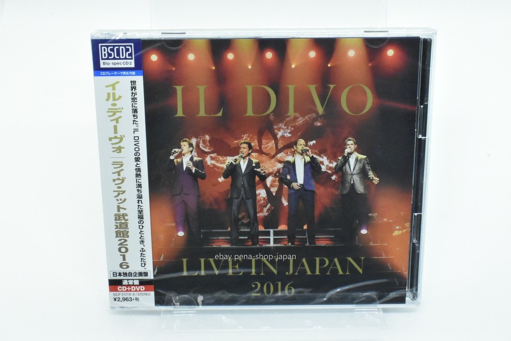 [Region2] IL DIVO-LIVE IN JAPAN 2016-JAPAN BLU-SPEC CD2+DVD