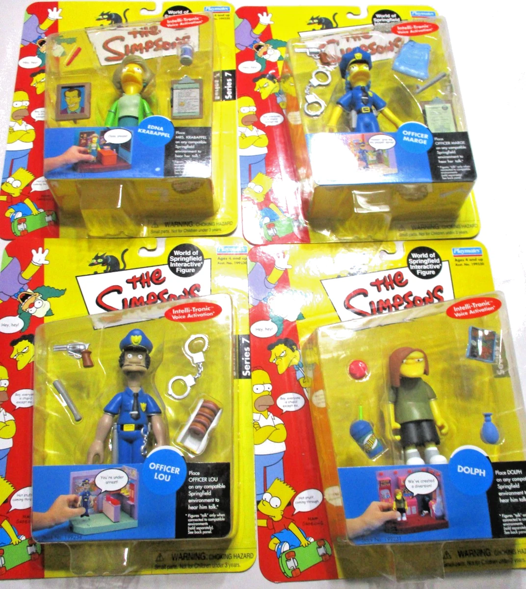 Playmates Toys Hans Moleman The Simpsons TV, Movie & Video Games
