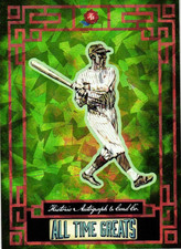 Sam Rice 2024 Historic Autographs All The Greats Baseball Trading Card 23 of 25