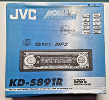 JVC KD-S891R CD Receiver Autoradio MP3, mit Originalverpackung, gebraucht