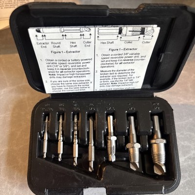 *Neu* Blue Point (von Snap On) YA8000 Ausbohrer gebrochener Bolzenausdreher