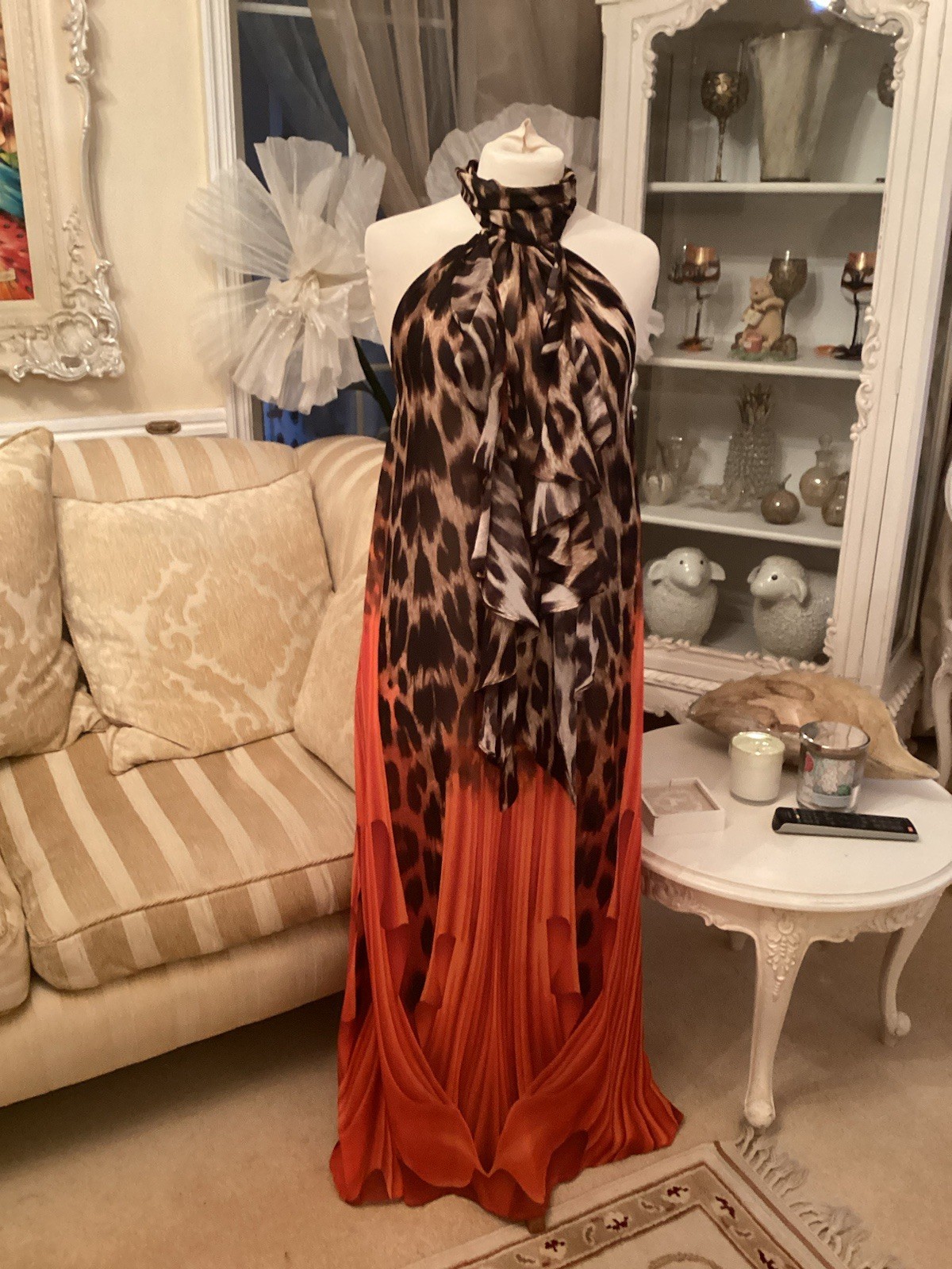 Jayley Maxi Dress Size S/m Worn Once Rrp £139