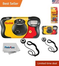 Easy-to-Use Kodak Fun Saver 35mm Camera with Built-in Flash for Perfect Photos