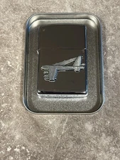 Military  Earth By Star  Lighter B-52 Stratofortress Chrome  Finish.