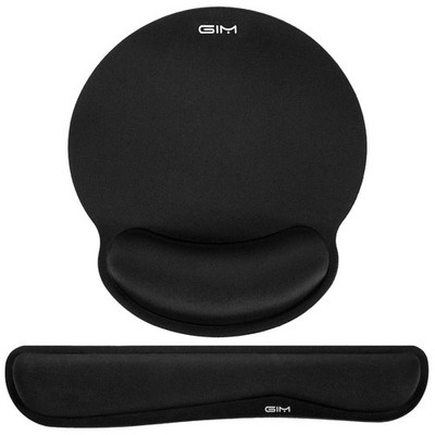 Mauspad mit Handauflage Gelkissen Mousepad ergonomisch Büro Gaming Tastatur Set