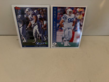 LOT OF 2 TONY SIRAGUSA 1990s Cards Rookie #350 451 INDIANAPOLIS COLTS Pitt NM