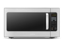 Toshiba ML-EM62P(SS) 2.2 Cu Ft 1200W Countertop Microwave Smart Sensor Stainless