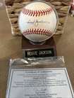 Reggie Jackson autographed Rawlings Baseball COA (Ken Goldin)