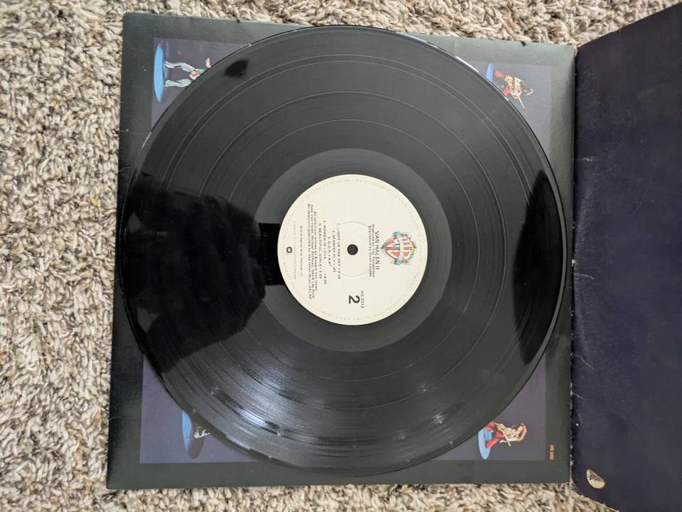 Van Halen II Vinyl LP Warner Brothers 1979 Original w/Inner Sleeve - Image 4 of 4