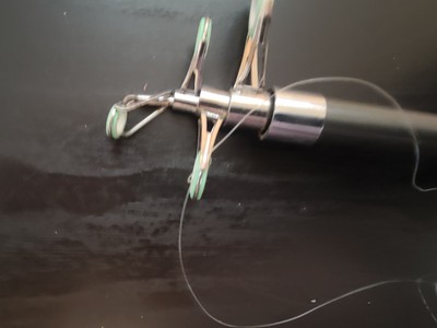 Vintage 1996 Jonny Quest Fishing Pole 4 Piece Tubular Rod Zebco