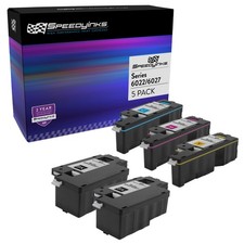 Toner Replacements for Xerox Phaser 6022  WorkCentre 6027 2B, C, M, Y, 5-Pack 