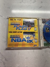 NFL 2K+ NFL 2K1 w/ Manuals Lot of 2 SEGA Dreamcast TESTED