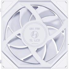 Lian Li UNI FAN TL LCD 120 RGB White PC Cooling Fan - Single Pack