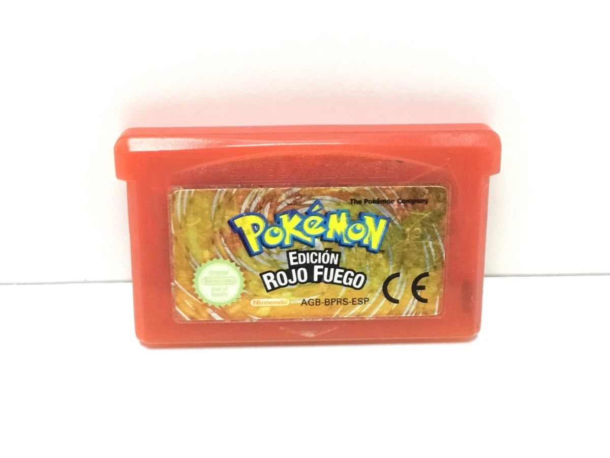 Pokemon Version Rouge - Gameboy - Edicion Rojo Esp - Original