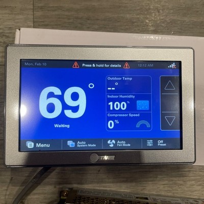 Trane ComfortLink II XL1050 Programmable Thermostat (TZON1050AC52ZA) READ DESC