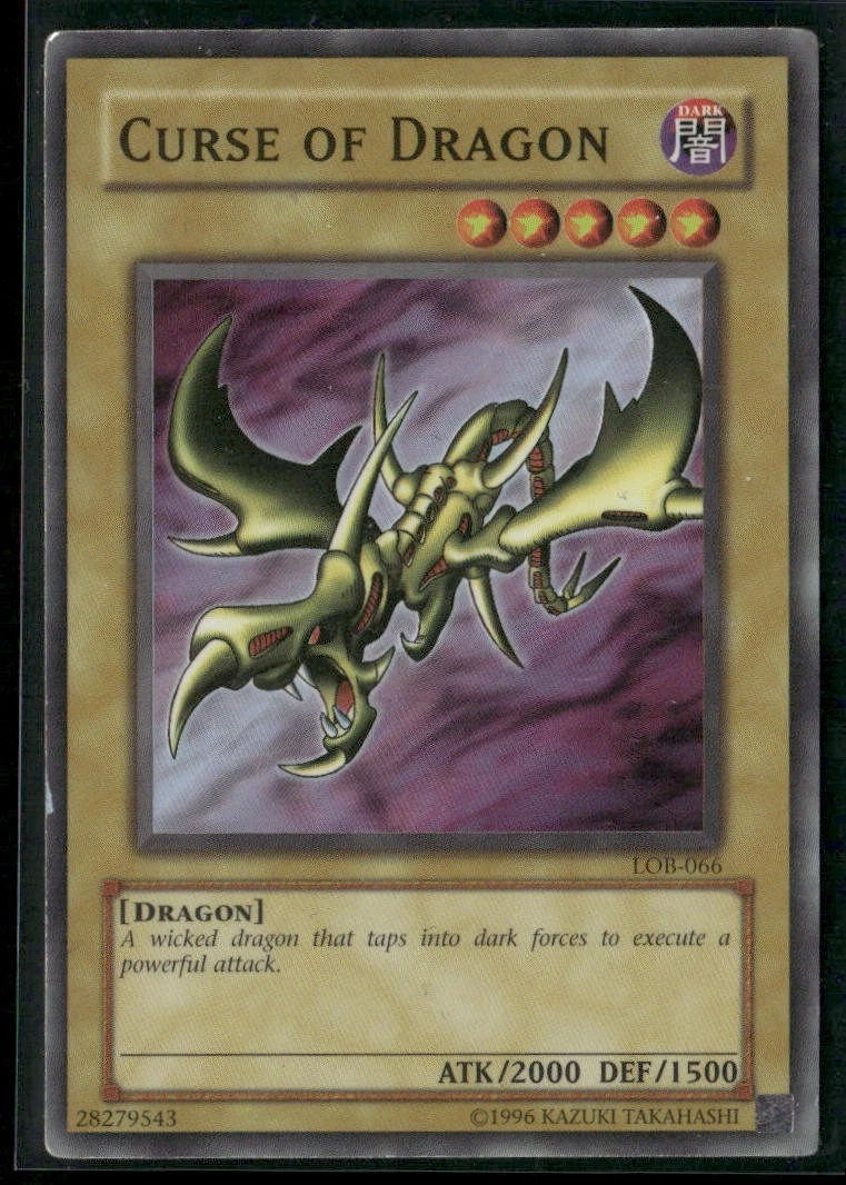 Yugioh Curse Of Dragon for sale | eBay