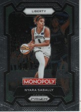 Nyara Sabally 2024 Panini WNBA Monopoly Prizm Basketball #32 New York Liberty