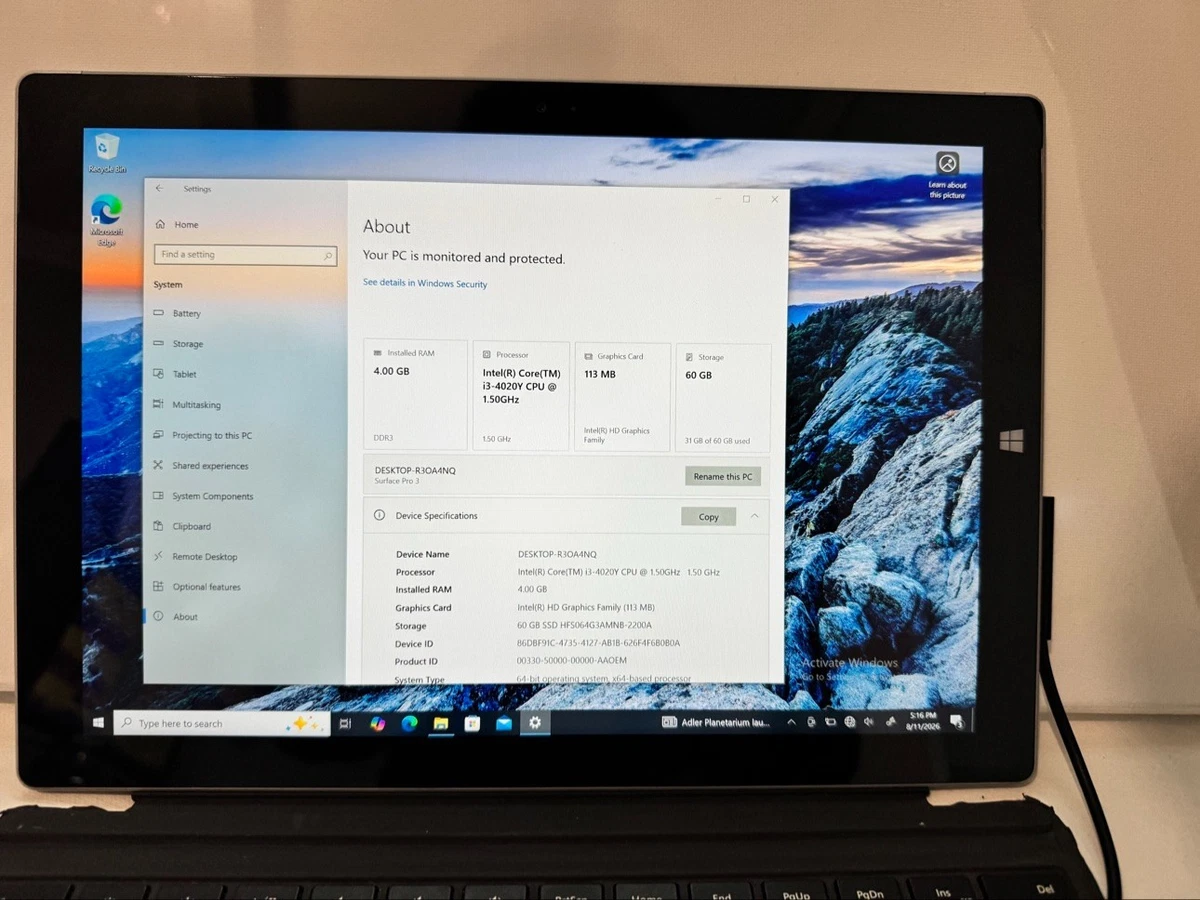 Microsoft Surface Pro 3 64 GB Tablets for sale | eBay