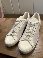Size 12 - Adidas Rod Laver Vintage Cream White Beige Tennis Shoes