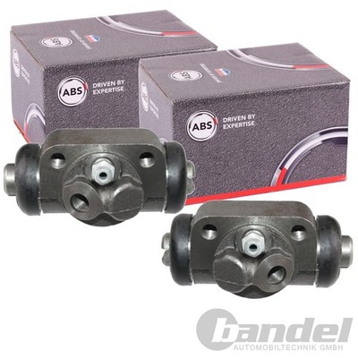 2x A.B.S. RADBREMSZYLINDER SATZ passend für LAND ROVER 88/109 TROMMELBREMSE