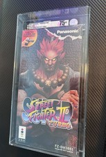 Super Street Fighter II Turbo (3DO, 1994) NEW, SEALED, GRADED & CASED VGA 75+ NM image