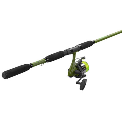 Lew's Valor 7' Medium Heavy Action Big Game Spinning Rod and Reel Fishing Combo