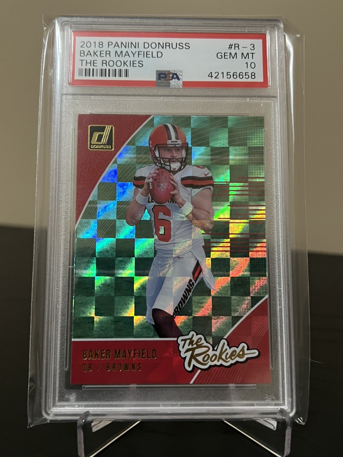 Baker Mayfield Panini Donruss the Rookies #R3 Base