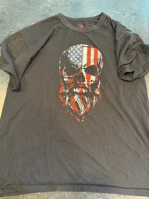 Rothco American Flag Skull Men s Tshirt Size Xl 