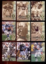1999 UD Legends Baltimore Colts Set JOHNNY UNITAS JOHN MACKEY PEYTON MANNING 