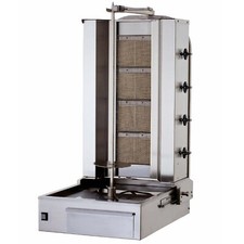 D&ouml;nergrill / Gyrosgrill 4 Brenner unten Motor