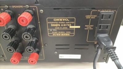 ONKYO Model number: A-817XD Amplifier | eBay