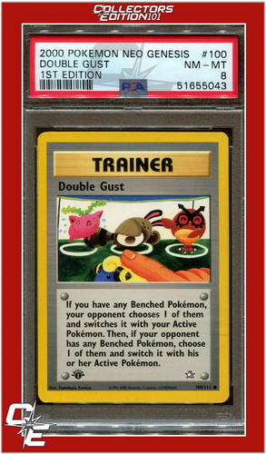 Double Gust (1st Edition) graded PSA 8 for sale on eBay