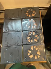 LOT OF 20 Empty Standard Replacement SINGLE DVD Cases/Boxes USED
