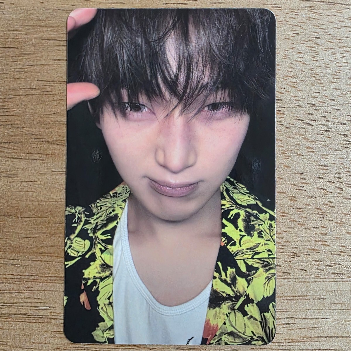 Sunoo Official Withmuu Lucky Draw Photocard Enhypen 6th Mini