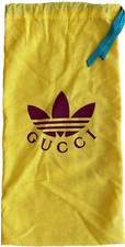 Authentic Gucci x Adidas Yellow Dust Bag 17.3  H X 8.3  L