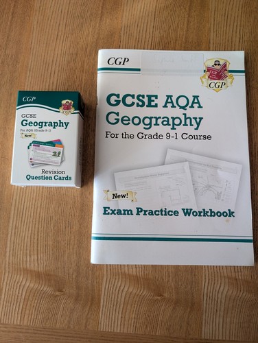 GCSE geography Exam Practice Question Book And Questions Cards AQA