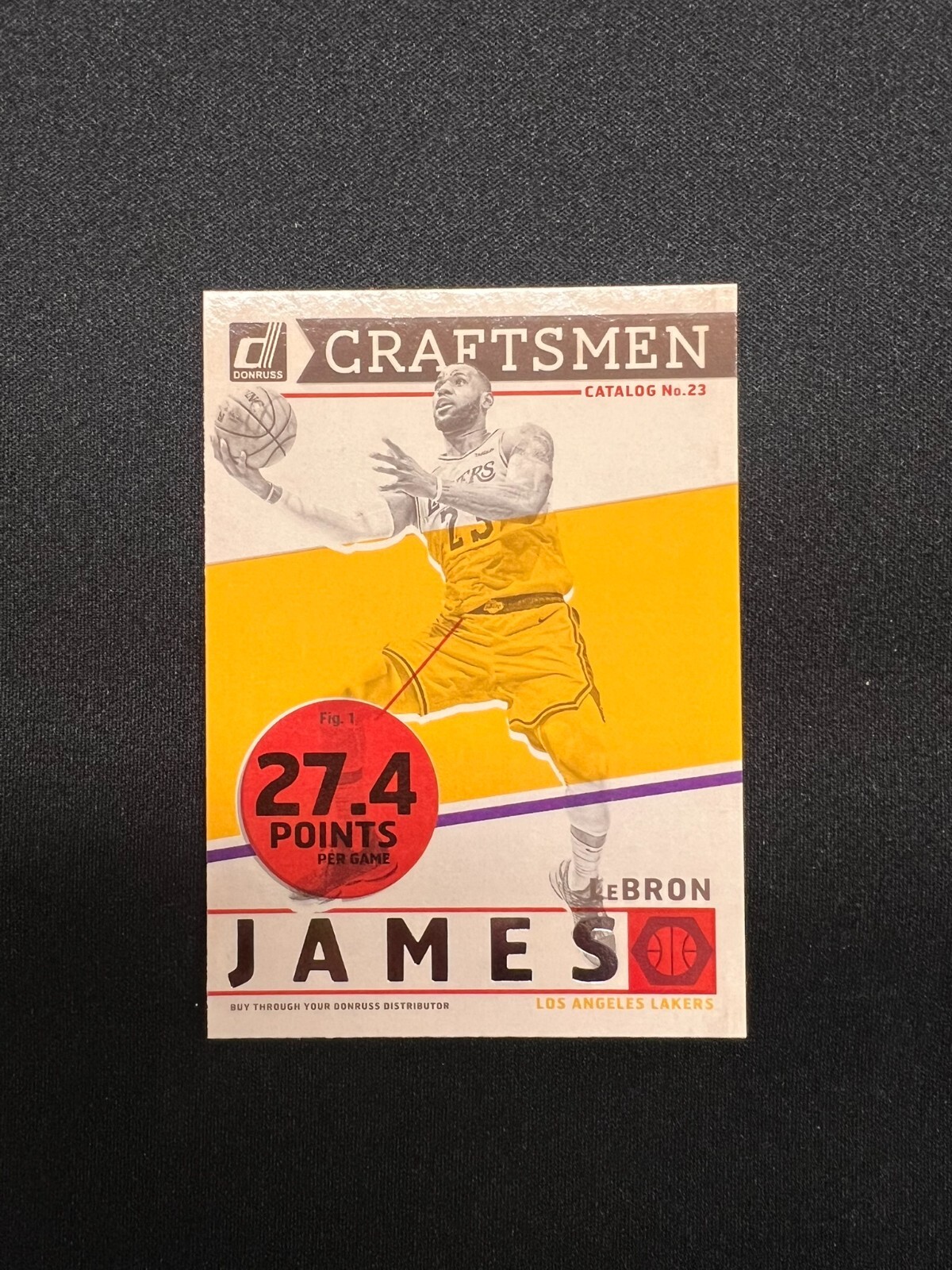 2019-20 Panini Donruss - Craftsmen LeBron James #1