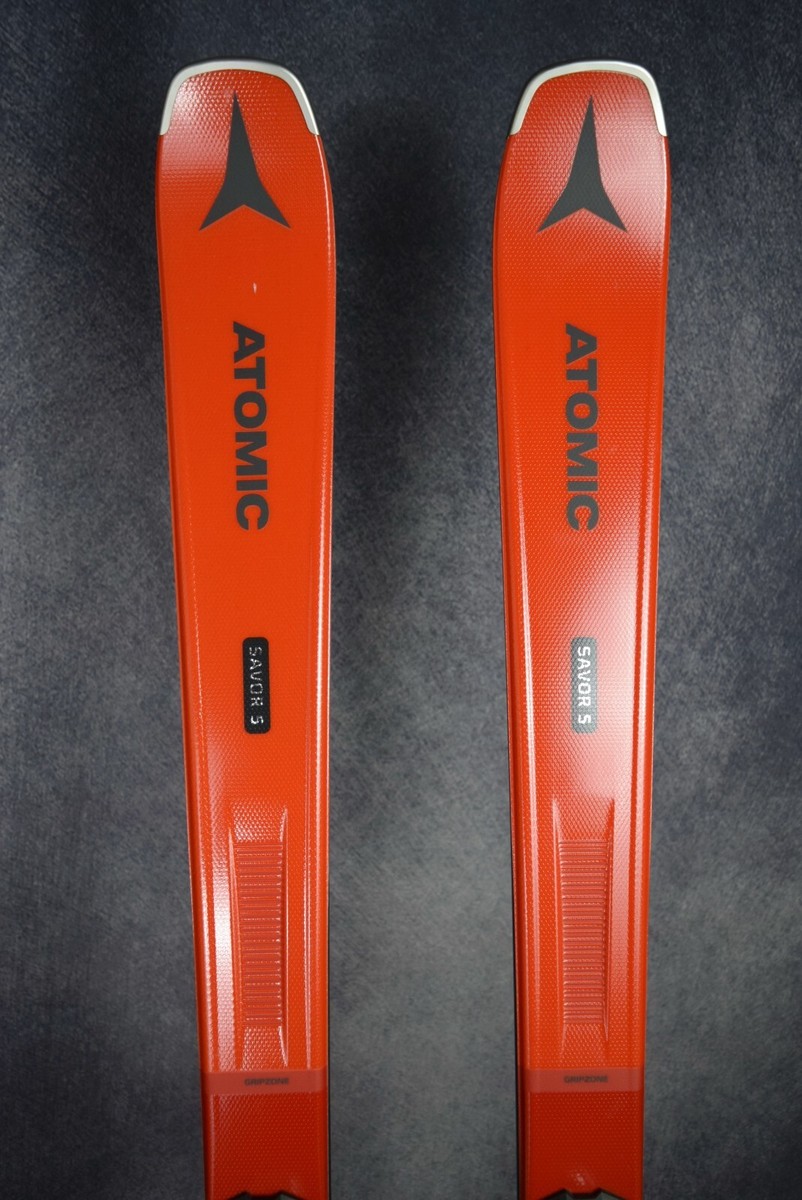 NEW ATOMIC SAVOR 5 SKIS SIZE 158 CM WITH ATOMIC BINDINGS | eBay