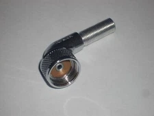 AMPHENOL 75-MC1F-A 2501F RIGHT ANGLE MICROPHONE CONNECTOR FOR JT30 HARP HEATHKIT