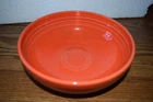 Fiestaware Poppy MEDIUM Bistro Bowl Fiesta HLC USA Homer Laughlin--EUC