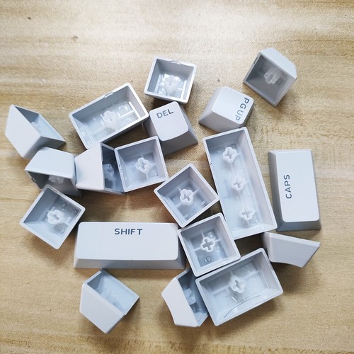 A full set white keycaps for DELL Alienware AW420K Mechanical Gaming ...