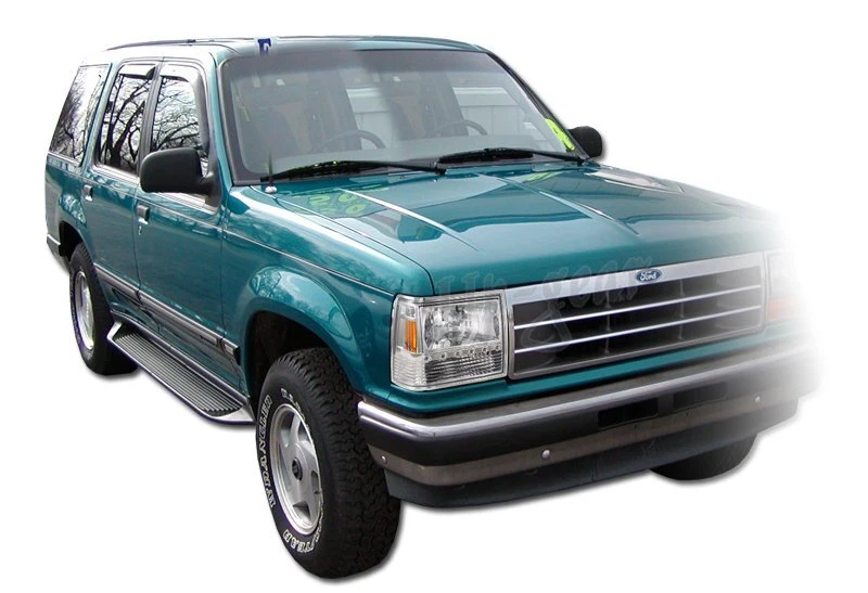 Faros LED + parachoques + esquina carcasa cromada 1 pieza para Ford Ranger 1989-1992 Foto 4 de 4