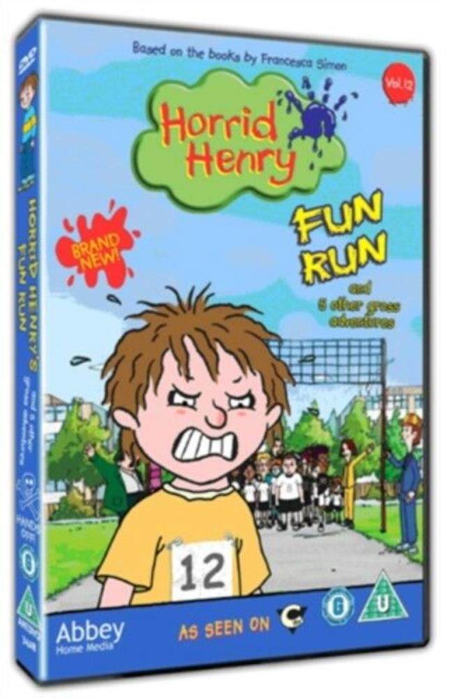 Horrid Henrys Fun Run DVD (2010) FREE SHIPPING