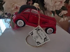 Kurt S Adler Polonaise Old Car 1 GP380 Red Roadster Christmas Ornament EXCELLENT