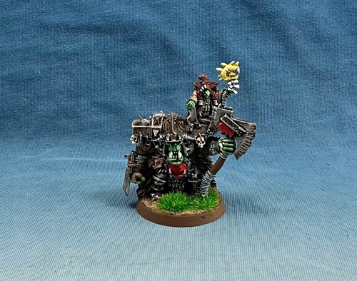 25mm Warhammer WGS bemalt Orks & Goblins Grumlok & Gazbag OR033 -1 - Bild 6 von 6