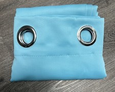 2pc NICETOWN Window Curtains/Drapes With Back Tab/Rod Pockets, Blue  W52  L63  