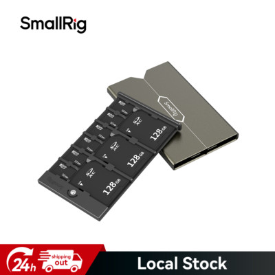 SmallRig Memory Card Case Holder Storage for SD / Micro SD / SIM Cards-2832