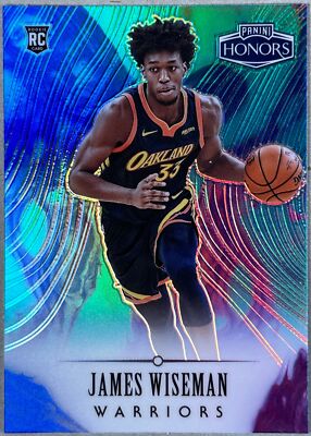 RARE James Wiseman Rookie TEAL Parallel 2020-21 Chronicles Honors #597 Warriors
